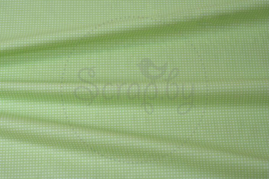 Хлопок Салатовая мелкая клетка