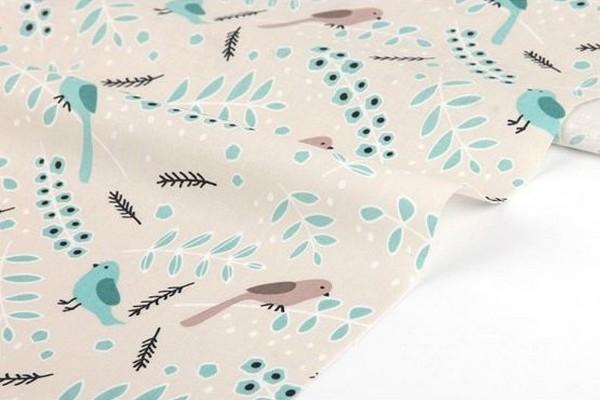 Хлопок Dailylike Птицы