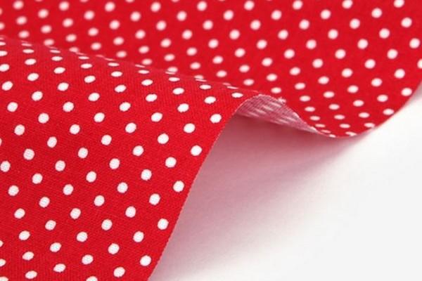 Хлопок Dailylike Горошки на красном