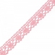Кружево вязаное 18мм Розовый 18.04.017