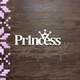 Чипборд Надпись Princess ДН3, 1эл.