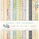 Набор бумаги Nauka na całe życie 30х30см (6 листов)