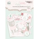 Набор высечек для скрапбукинга Baby Girl, 68шт. ТМ Скрапмир