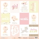 Лист бумаги Doll Baby - Cards (ENG) 30х30см ТМ Скрапмир