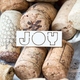Чипборд Надпись JOY