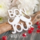 Чипборд Надпись Bon Jour Hi-386