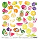 Лист бумаги Фруктовая - Сочный 30х30см