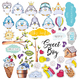Лист с картинками для вырезания My Tiny Sparrow Boy 30х30см