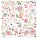 Лист бумаги для вырезания Oh, Ballet - Цветы 30х30см ТМ СкрапМир