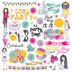 Лист с картинками для вырезания Party Girl 30х30см