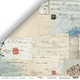 Лист бумаги Nautical Graphic - Письма 30х30см ТМ Скрапмир