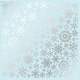 Лист бумаги с фольгированием Silver Snowflakes Blue 30х30см
