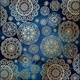 Лист бумаги с фольгированием Golden Napkins Night garden 30х30см