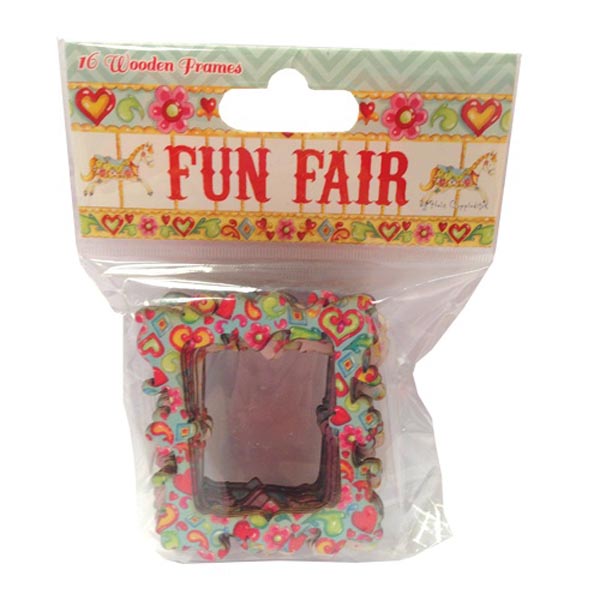 Рамки деревянные Fun Fair, HCWC003, 16шт.