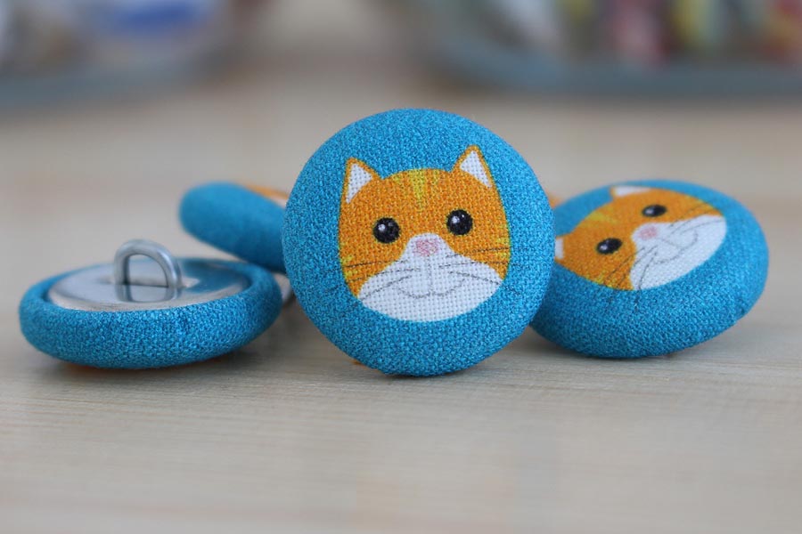 Пуговица Sweet Kitty 001a 23мм