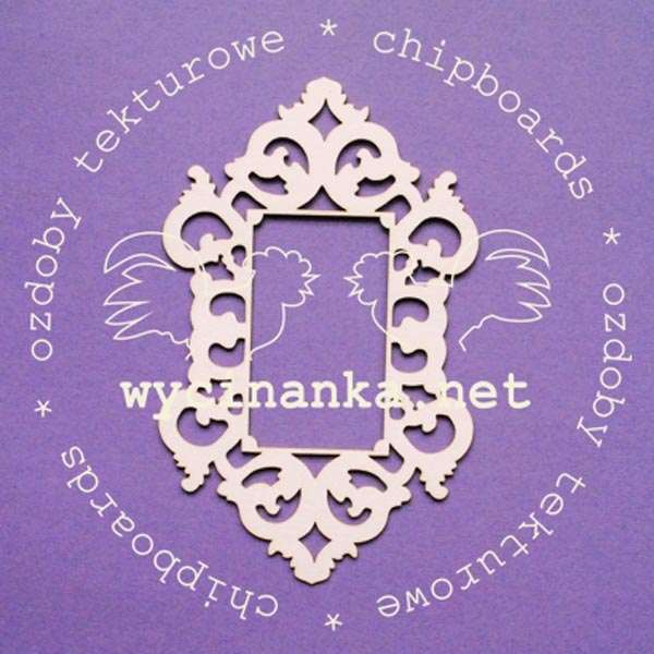 Чипборд Рамка Барокко 2, 1шт.
