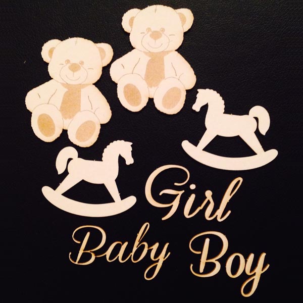 Набор чипборда Детская №4 10х15см