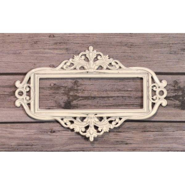 Металлическая рамка для записей 3, цвет Белый