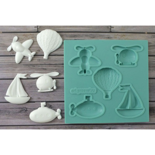 Молд набор Игрушечный транспорт 1