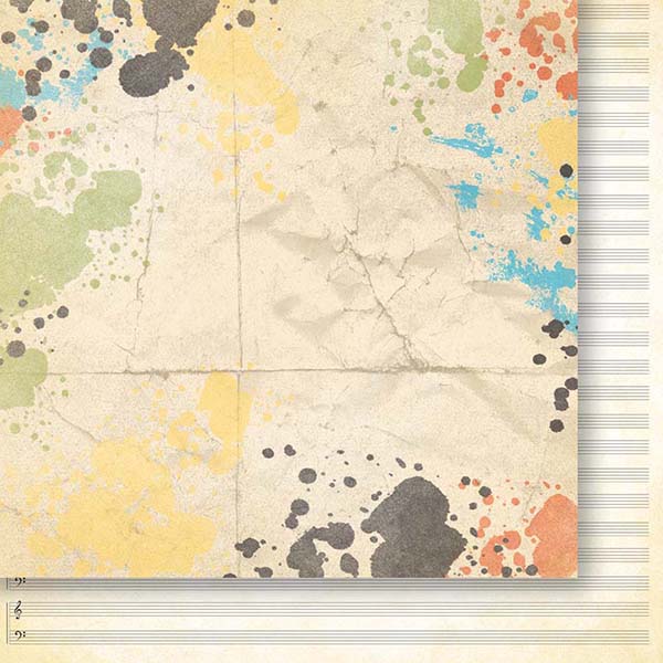 Лист бумаги Nauka na całe życie 04 30х30см