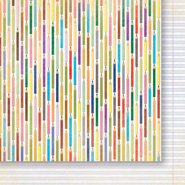 Лист бумаги Nauka na całe życie 02 30х30см