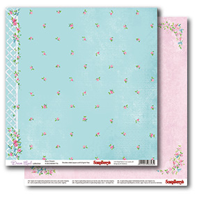 Лист бумаги Волшебная страна - Мечты в розах 30х30см