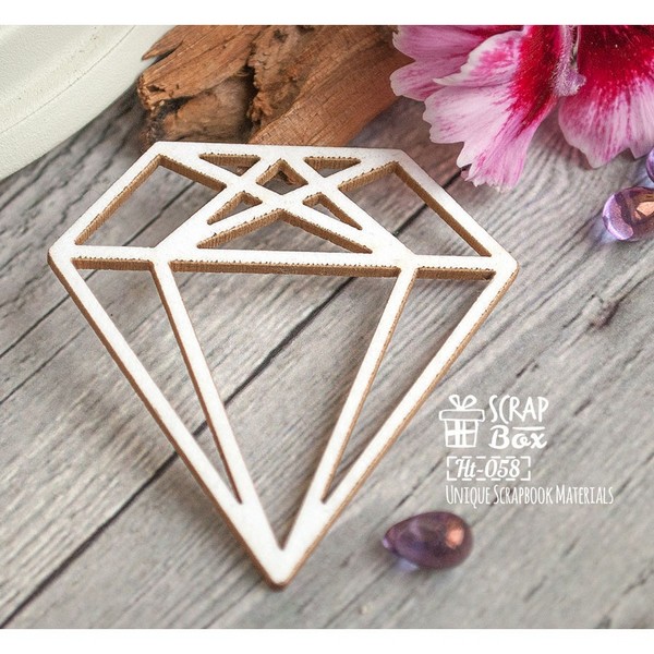 Чипборд Алмаз трехгранный Ht-058