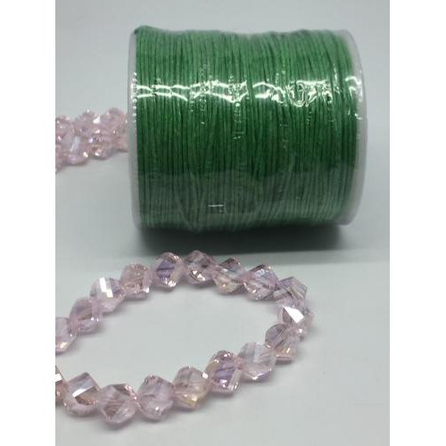 Шнур вощеный 1мм Зеленый 239