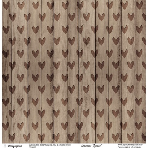 Лист бумаги Рустик - FR3003 30х30см