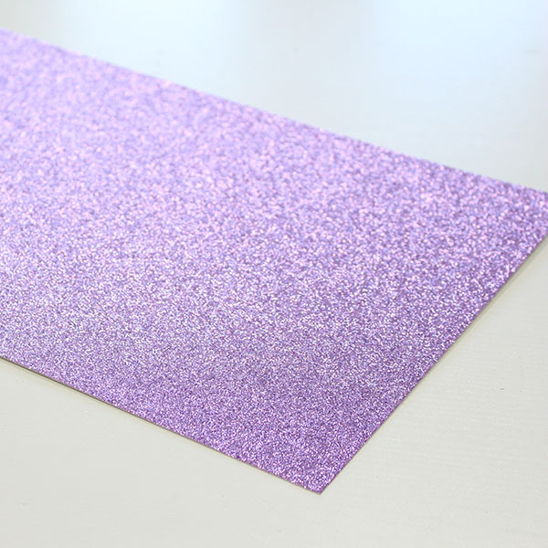 Бумага глиттерная Lilac 210г А4