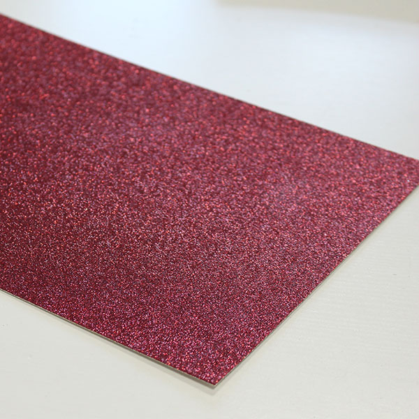 Бумага глиттерная Ruby Red 210г А4