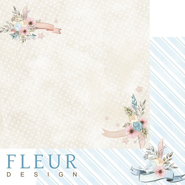 Лист бумаги Нежный возраст - Красота 30х30см