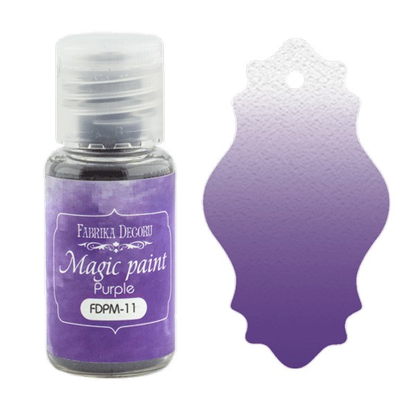 Сухая краска матовая Magic Paint Фиолетовый, 15мл