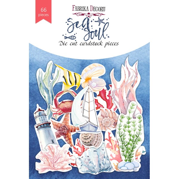Набор высечек Sea Soul, 66шт.