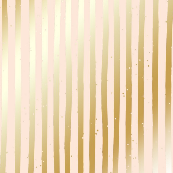Лист бумаги с фольгированием Golden Stripes Beige 30х30см