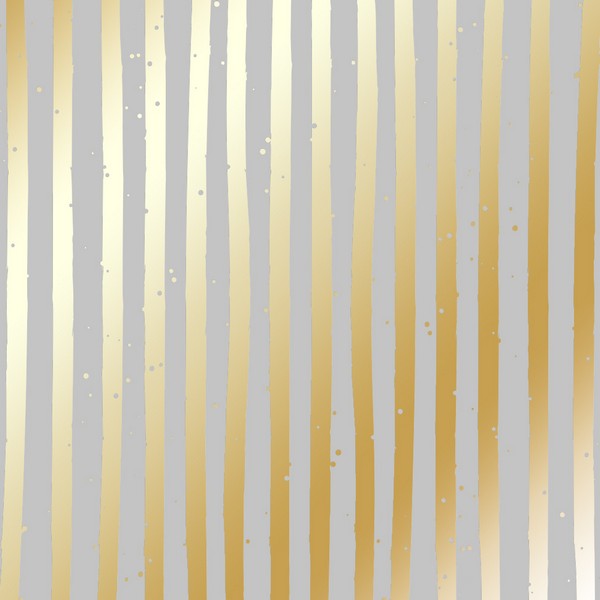 Лист бумаги с фольгированием Golden Stripes Gray 30х30см