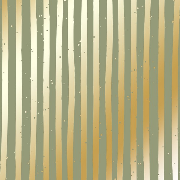 Лист бумаги с фольгированием Golden Stripes Olive 30х30см