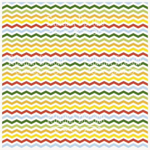 Деко веллум (лист кальки с рисунком) Зигзаги