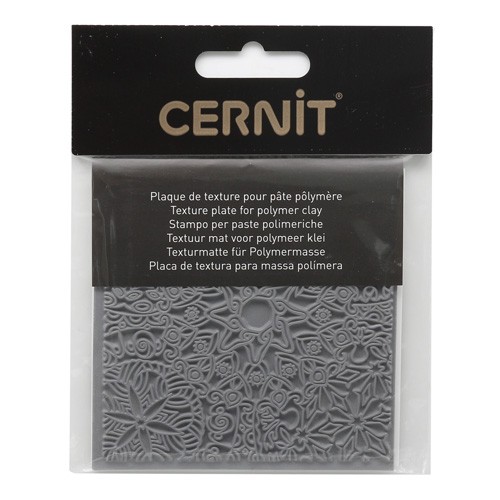 Текстура для пластики резиновая Cernit Мандала, 9х9см