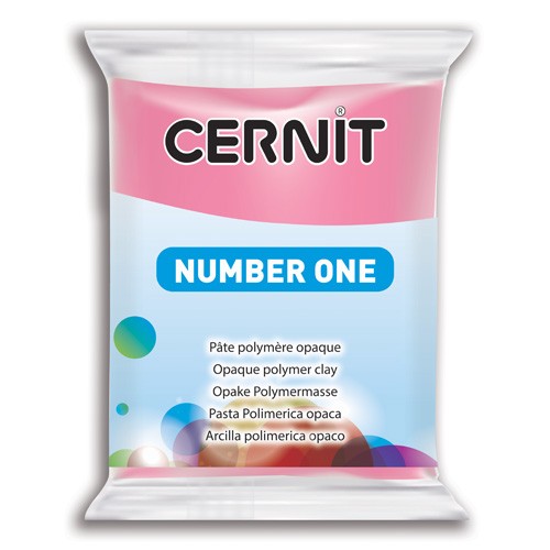 Пластика полимерная запекаемая Cernit Number One 922 Фуксия, 56г