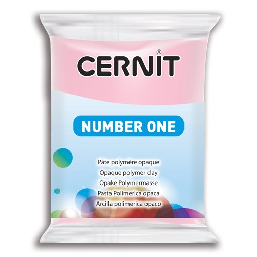 Пластика полимерная запекаемая Cernit Number One 475 Розовый, 56г