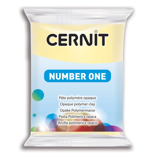 Пластика полимерная запекаемая Cernit Number One 730 Ваниль, 56г