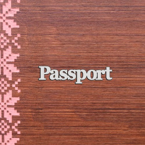 Бирка зеркальная Passport БП72сер