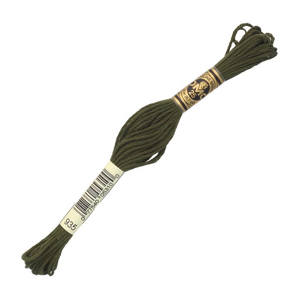 Мулине DMC хлопок 935