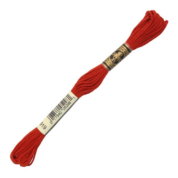 Мулине DMC хлопок 919