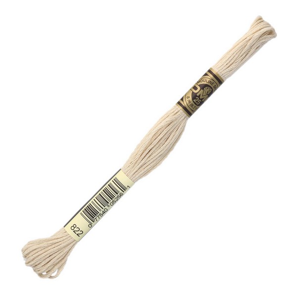 Мулине DMC хлопок 822