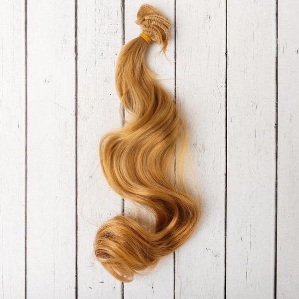 Волосы - трессы для кукол Кудри №18, длина 40см, ширина 50см