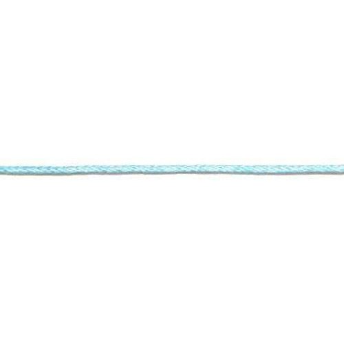 Шнур вощеный 1мм Голубой С026
